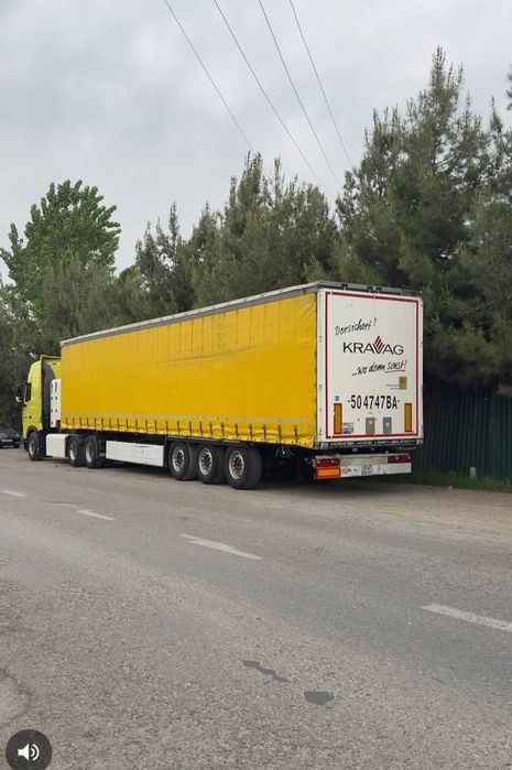HOWO T7 + KRONE Прицеп Сотилади 
 Йили: 2020