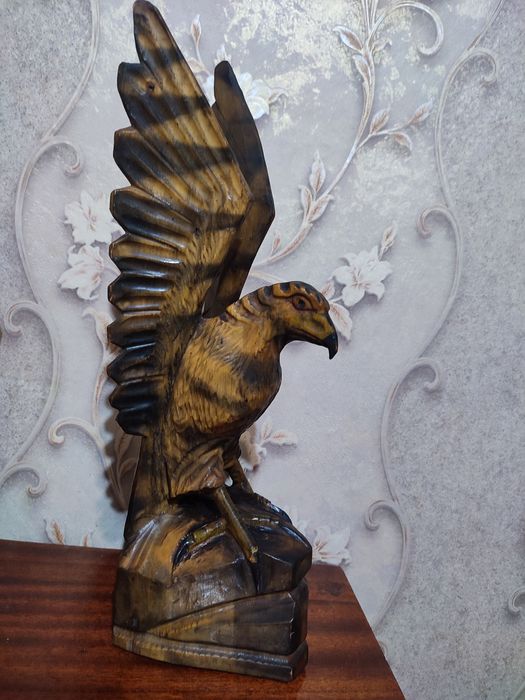 Статуэтка ОРЛА из дерева СССР