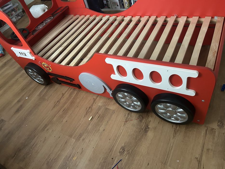 Pat masina pompieri, somiera