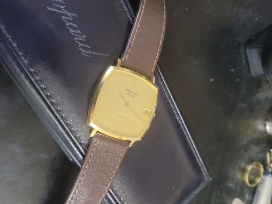 Chopard aur 18k automatic microrotor cal 2-66 cu rotor aur 24k