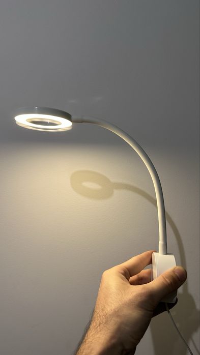 Lampa veioza led, alimentare USB cu 3 moduri iluminare