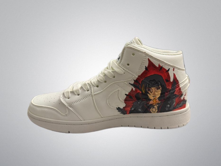 Кроссовки Nike Air Jordan 1 Mid (Itachi Custom)