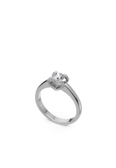 Inel cu diamant natural