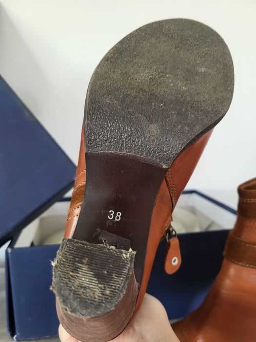 Botine Ravalle piele