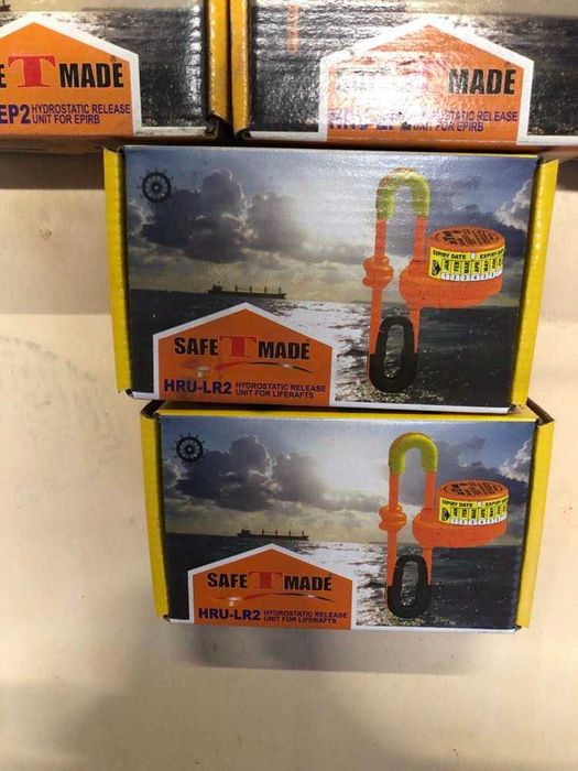 Хидростатичен разединител за спасителен плот