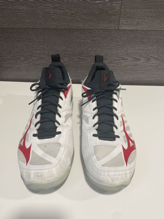 MIZUNO Wave Dimension hallsko herre White