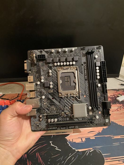 Материнская плата Asrock H610M lga1700
