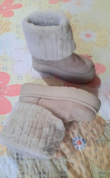 Încălțăminte îmblănită Benvenuti nr.36, interior 23cm