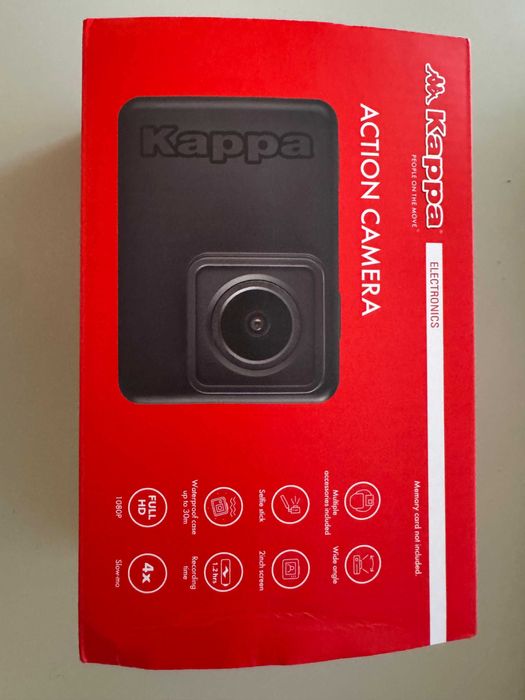 Action Camera Kappa + accesorii