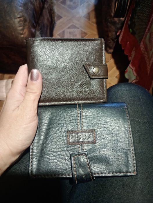 Промоция!Кожени дамски и мъжки портфейли