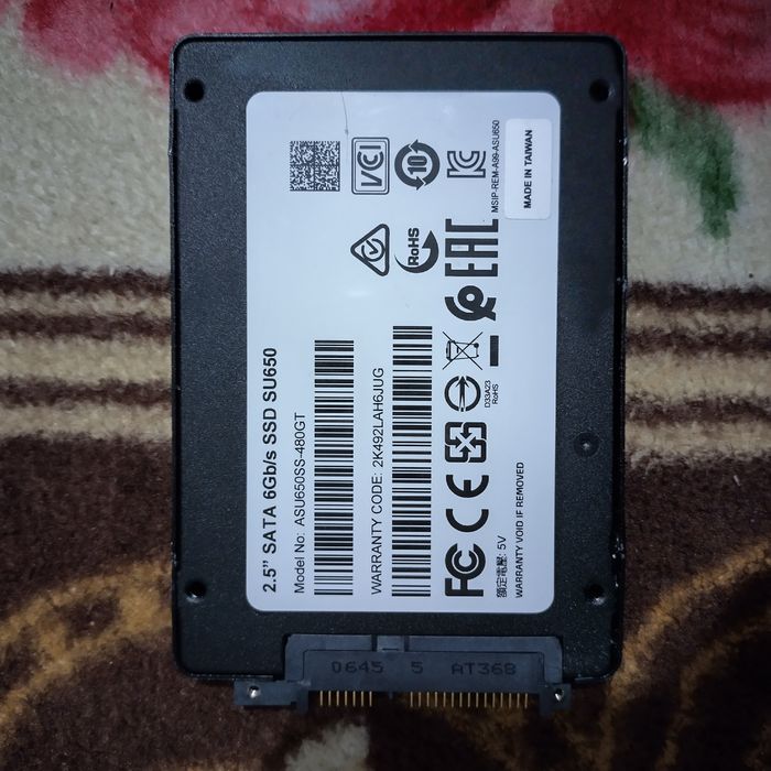ssd  Adata  ultimate  su650  480gb