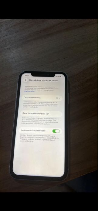 iphone 11 impecabil baterie 87