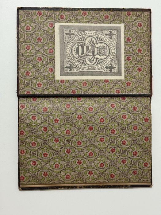 Книга с екслибриса на цар Фердинанд I Български