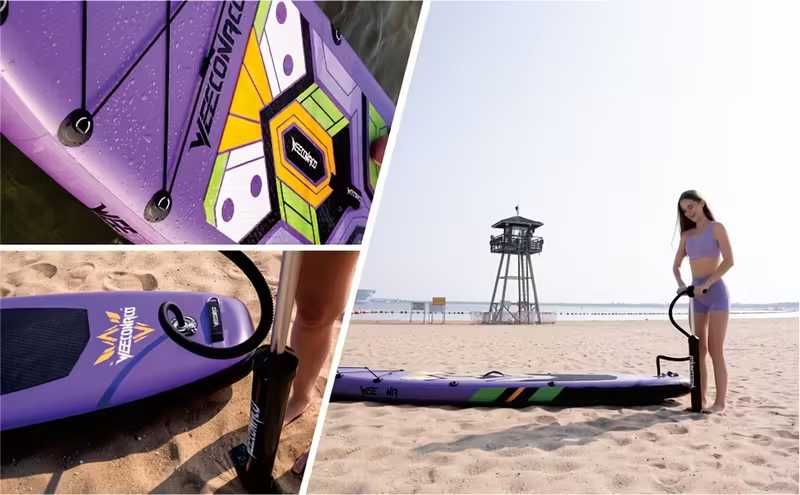 Падълборд голям размер, страхотен цвят