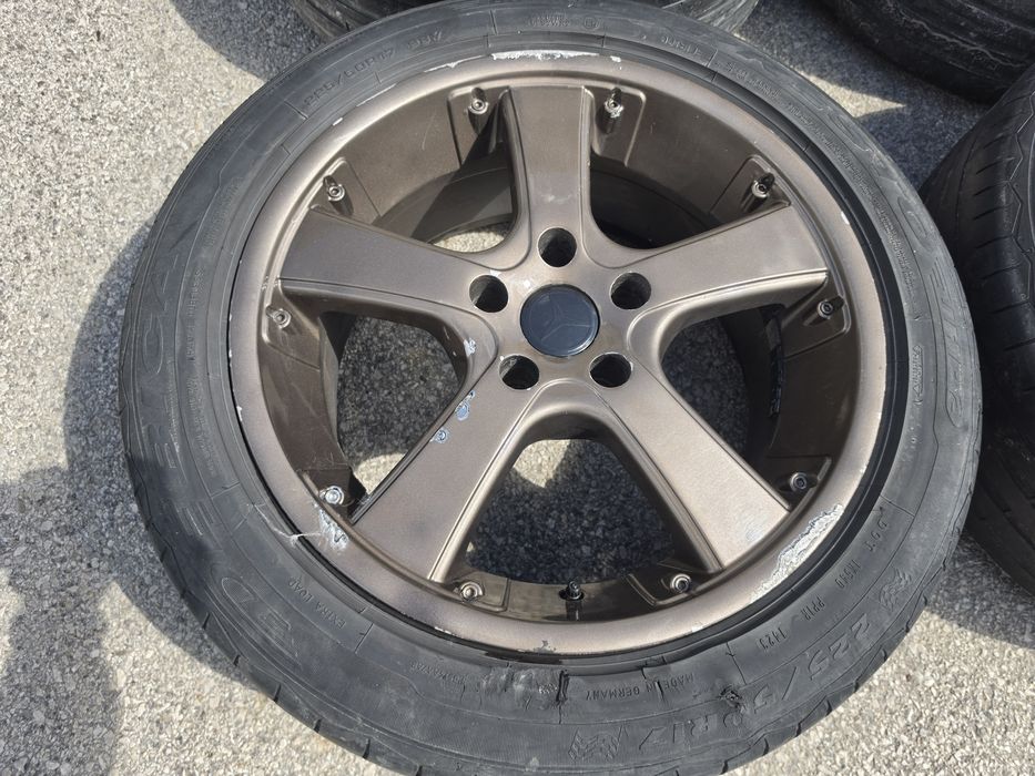 5х112/17 с гуми Мерцедес Ауди Фолксваген Шкода Сеат 5x112/17 VW Skoda Audi Mercedes