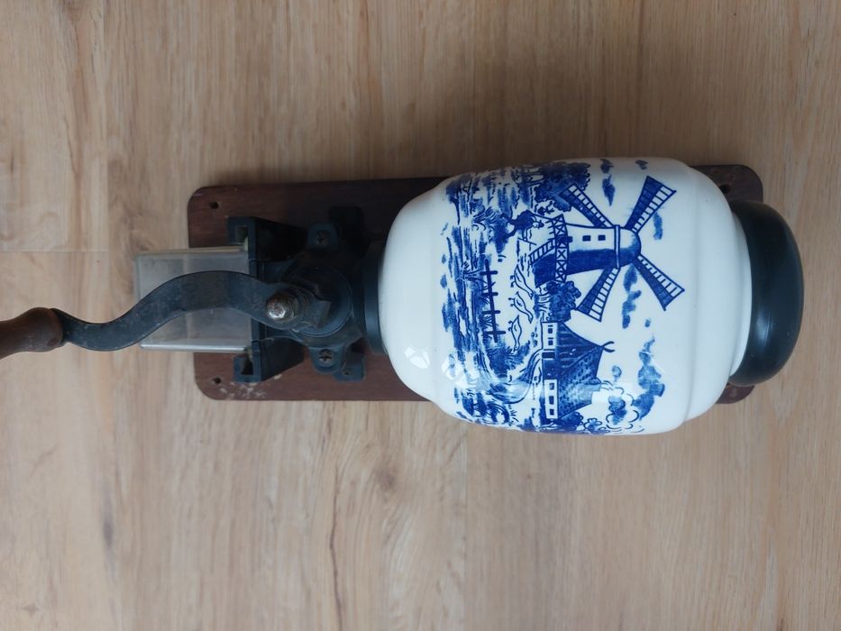 Accesoriu decorațiune înfrumusețare ceramica lemn Olanda Delft 1960