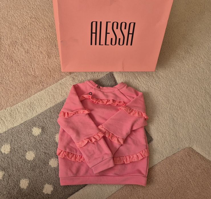 Alessa mini блуза - pink