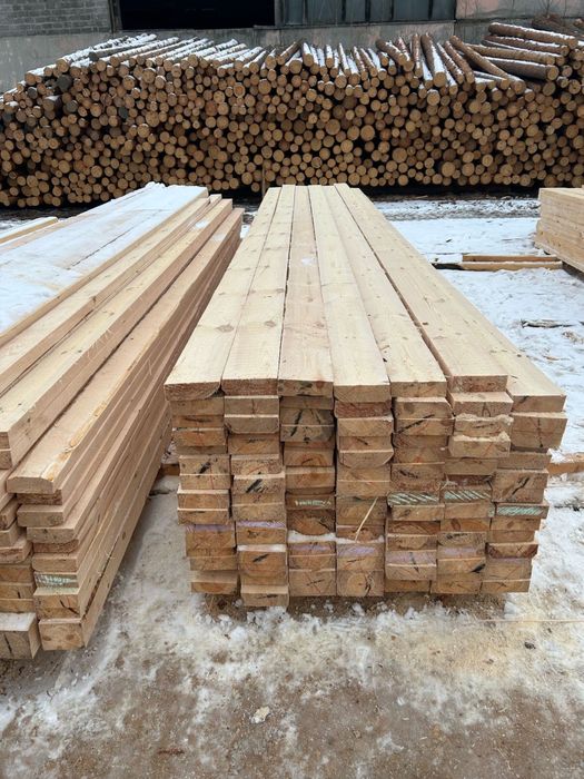 оптом доски лес обрезной пиломатериал