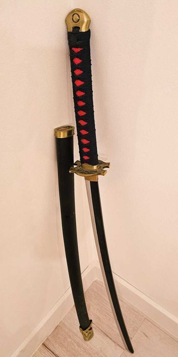 Sabie Samurai Katana Jucarie Lama De Plastic Garda Metalica