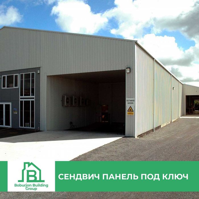 Строительство гаражей из сэндвич-панелей / от компани BIBI Grand