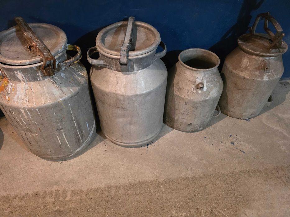 Продам алюминиевые фляги (бидоны) — 4 шт