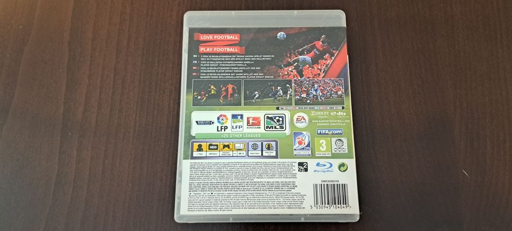 fifa 12 ps3 game диск конзола контролер игра футбол мач playstation джойстик