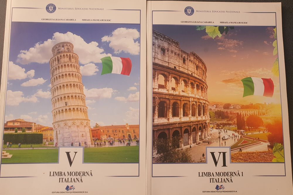 Limba moderna italiana cls V,cls VI
