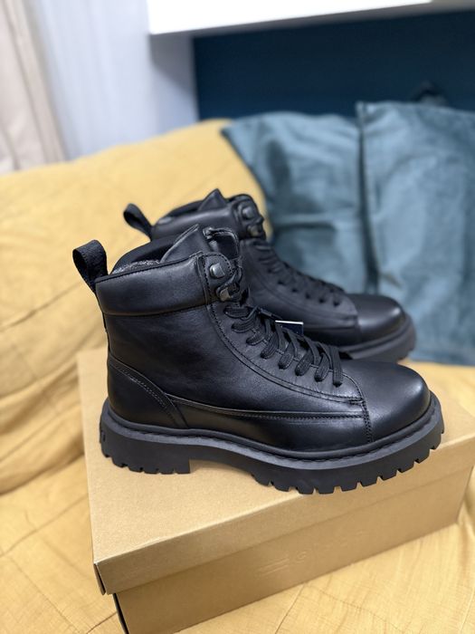 Tommy Jeans Lace Up Boot bocanci piele neagra marimea 40 noi originali