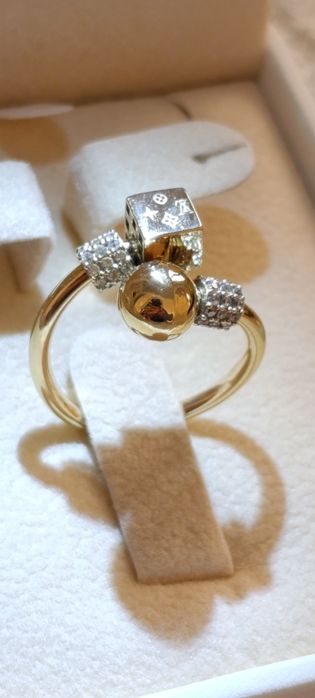 Золотое кольцо LOUIS VUITTON Турция проба 585, вес 2,56 гр, размер 18