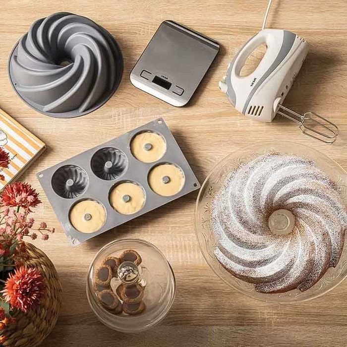 Стъклена поставка за торта с краче Ø33 см