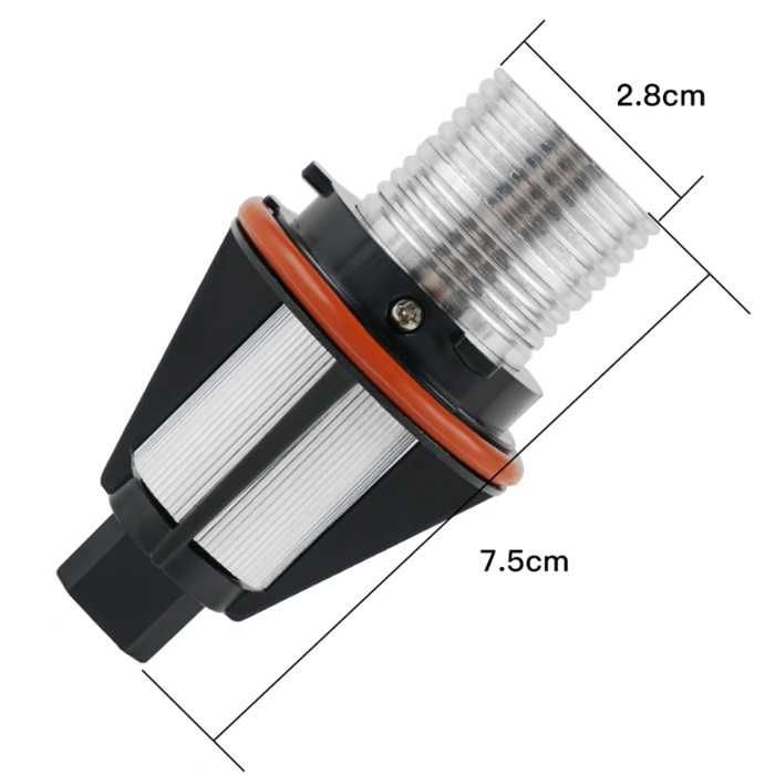 Диод за ангелско око 5W Бели - E39,E53,E60,E61,E64 2бр/к-т