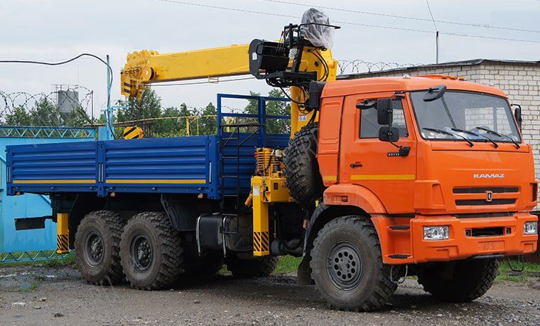 Кран манипулятор 7 тон КамАЗ