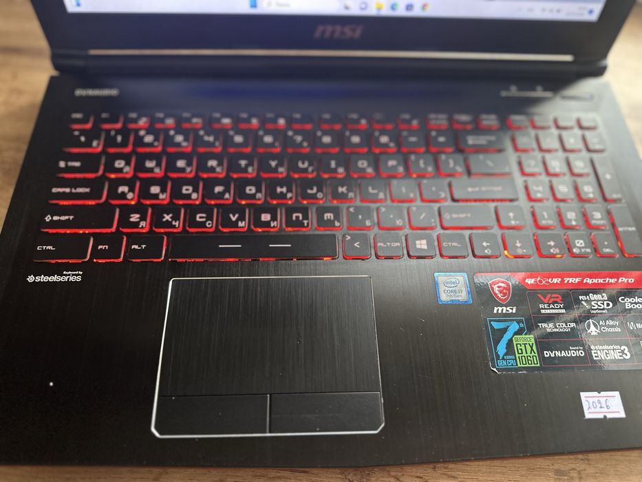 Игровой ноутбук msi core i7