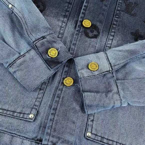 Geaca Blugi Louis Vuitton