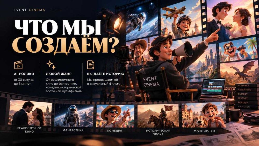 Создание ИИ Роликов