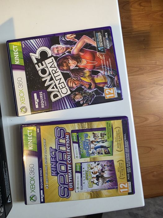 XBOX 360 Kinect cu 8 jocuri