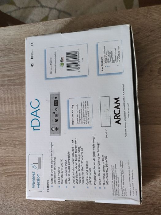 Продавам Arcam rdac