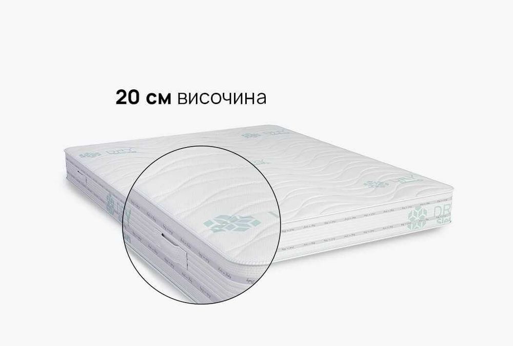 IKEA MANDAL 160x200 + матрак iSleep Duosense – отлично състояние