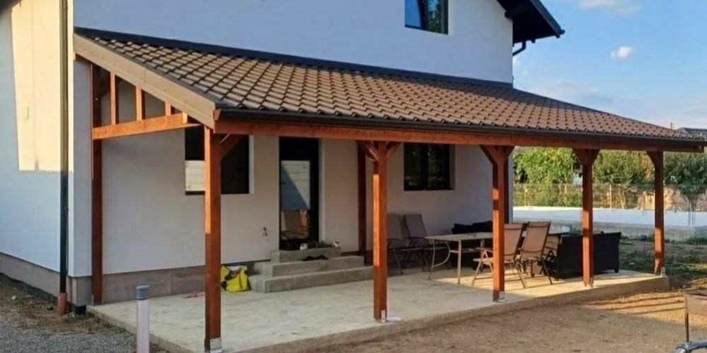 Vand foisoare terasa pergole rustice