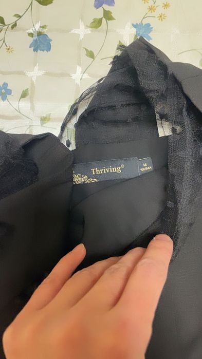 Чёрный женский комбинезон