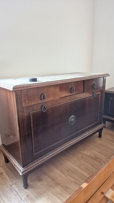 Set  dormitor vintage, anii '80 PERLA – lemn masiv