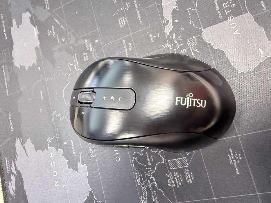 Комплект клавиатура и мишка Fujitsu LX960, безжични, черни