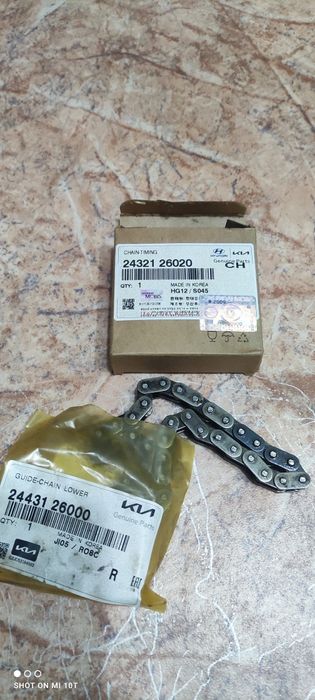 KIA шестерня распредвала цепь!