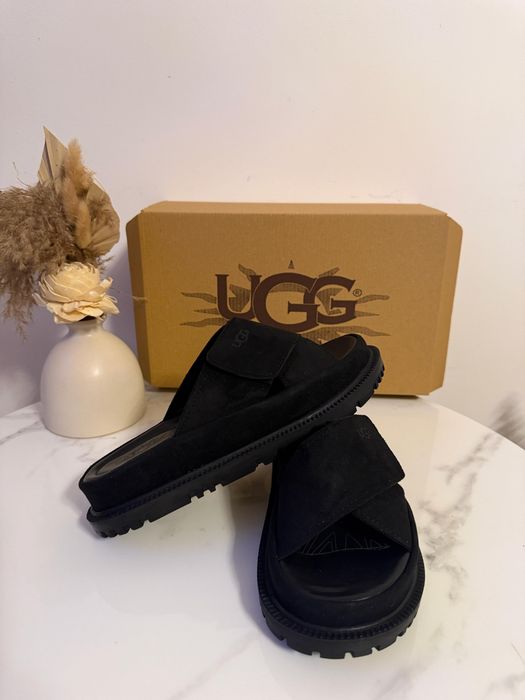 Papuci UGG Cross Full Black 2026