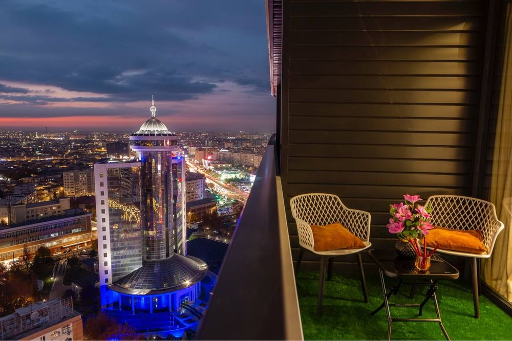 Сдается посуточно студия на 22 этаже в NRG U Tower / Kunlik kvartira