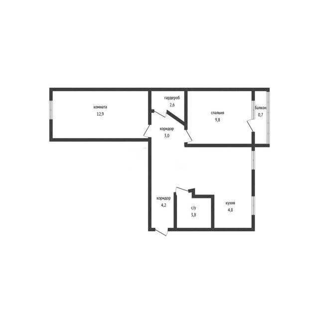 Продается  3-х комнатная квартира в р-не Зеленого базара