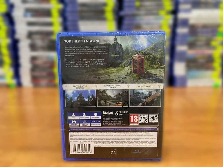 Новый ATOMFALL PlayStation 4/5 Большой Выбор Игр