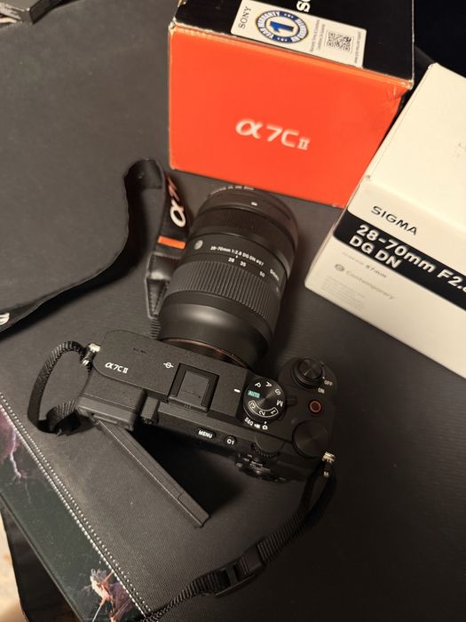 Sony A7C II фотокамера + Sigma 28-70