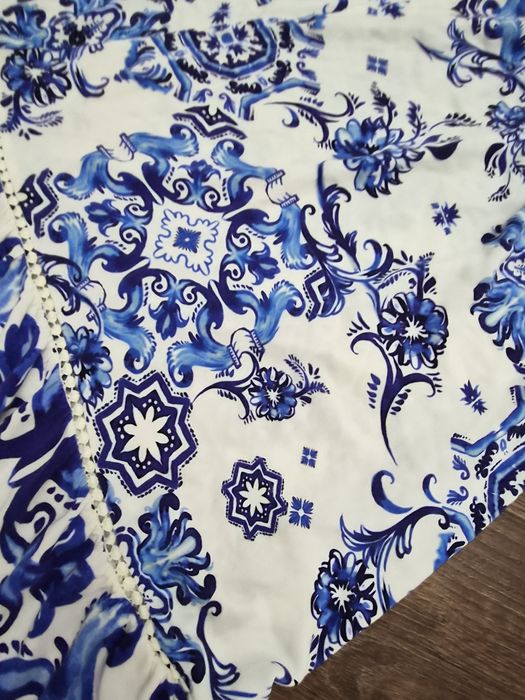 Сет Зара бяло и синьо