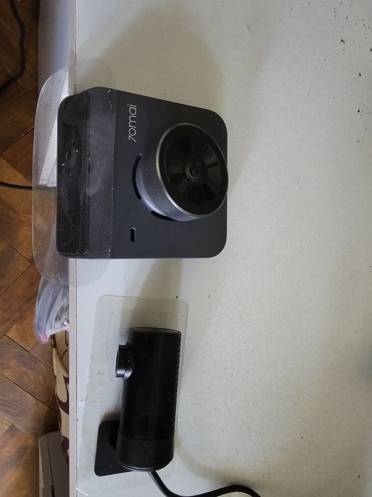 Camera auto DVR Duala Xiaomi 70mai A400 Gray QHD 1440p, IPS 2.0", 145 FOV, Night Vision,Wi-Fi Camera spate Xiaomi 70mai MiDrive RC09 full HD la 30 fps